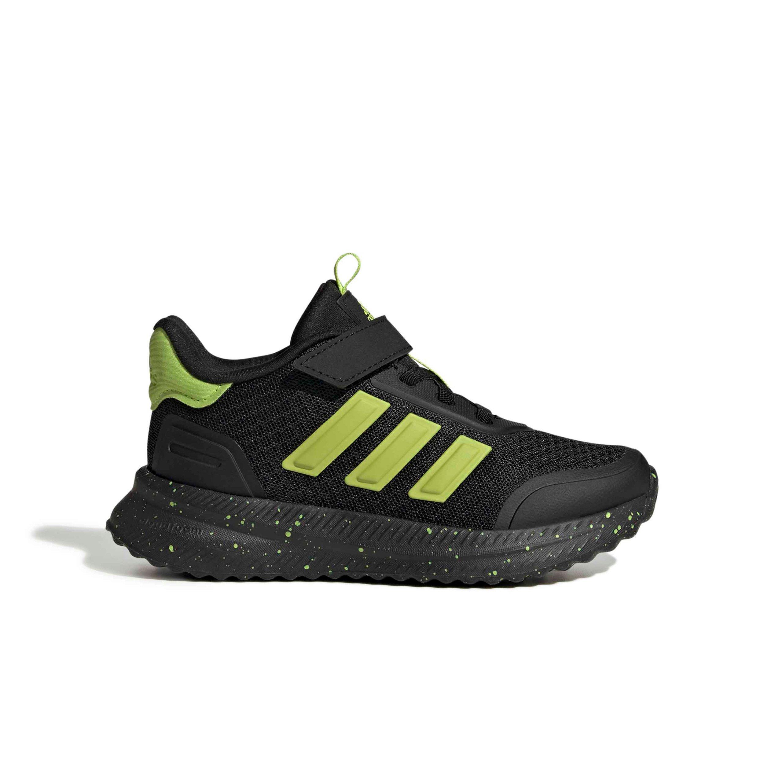 adidas X_PLRPATH "Core Black/Solar Slime" Preschool Boys' Shoe - BLACK/SLIME